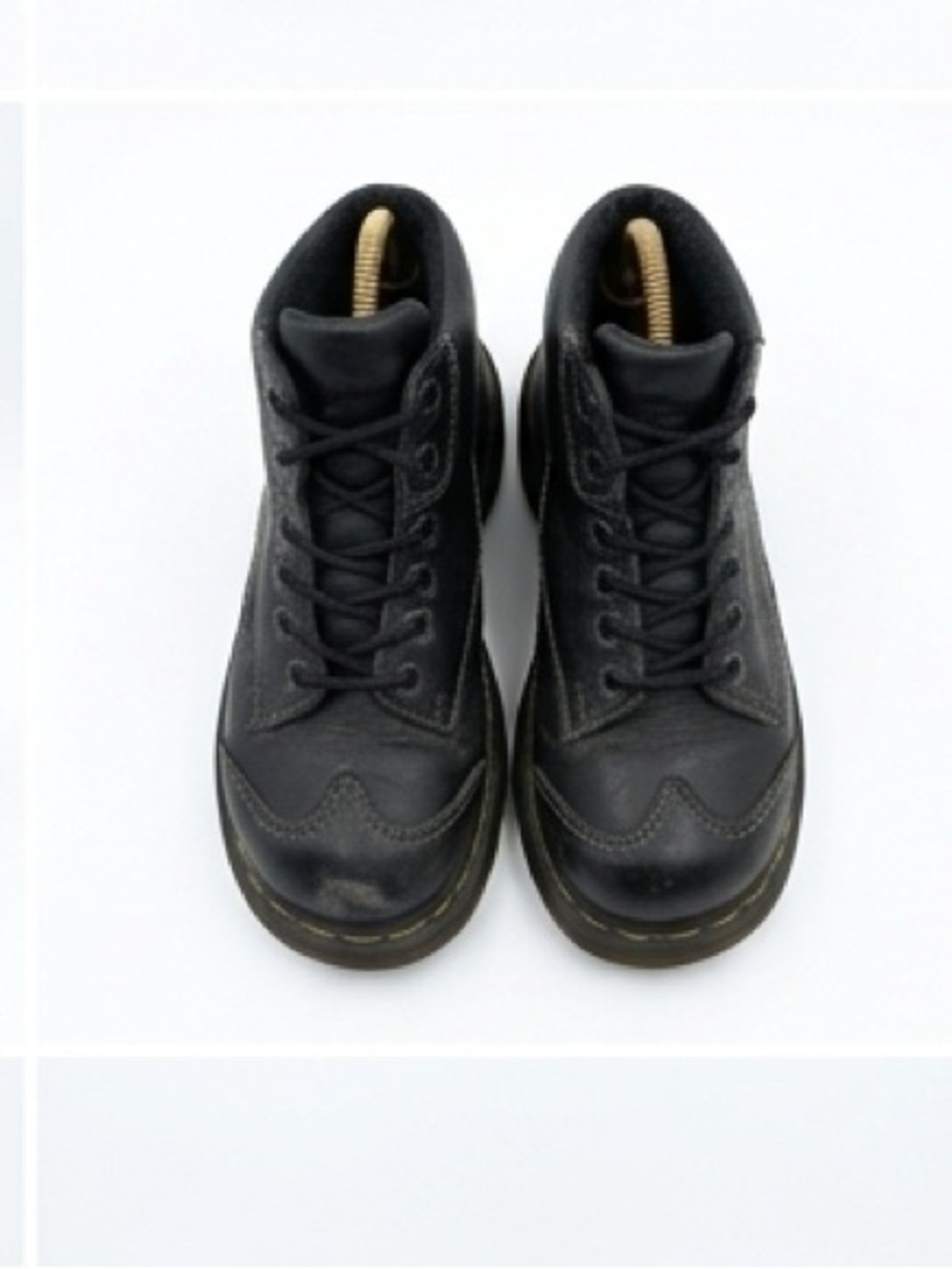 Dr. Martens Vintage Y2K 12278 Black Leather Daisy Ankle Boots Sz US 6 - Picture 2 of 10